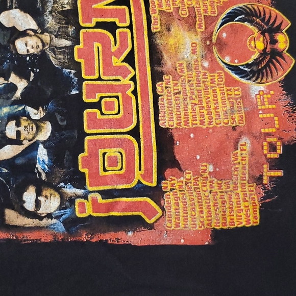 Def Leppard Journey Tesla Tour 2006 band concert graphic tee 1X Band Merchandise - Picture 7 of 7